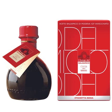 Borgo Del Balsamico Red Label Balsamic Vinegar Of Modena Igp — Feast Italy