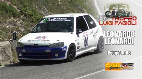 Trofeo Fagioli Gubbio 2022 Leonardo Leonardi Peugeot 106 YouTube