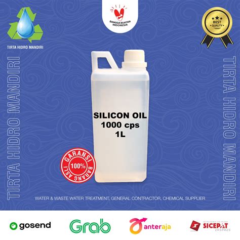 Jual SILICONE OIL 1000 Cps 1 LITER Shopee Indonesia