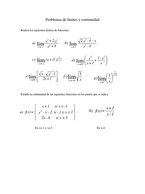 Pdf Problemas De L Mites Y Continuidad Dokumen Tips