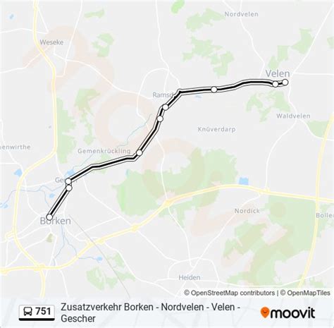 751 Route Schedules Stops Maps Borken Jahnstr Updated