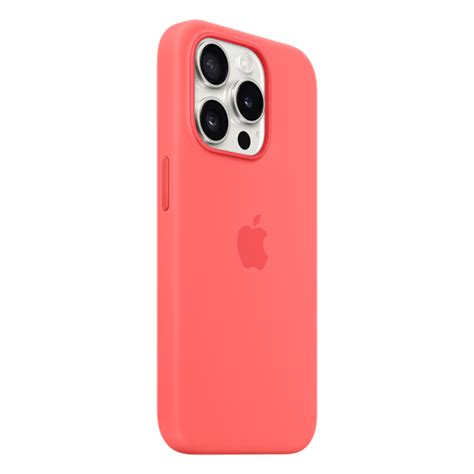 Husa Iphone 15 Pro Max Silicone Case Magsafe Guava Mt1v3zm