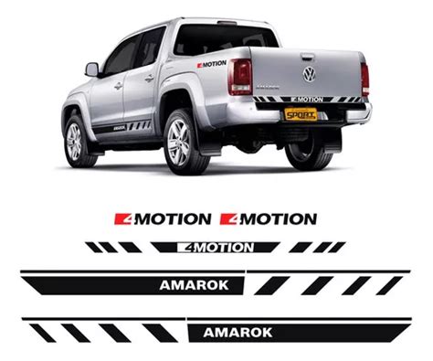 Sticker Sportinox Vinil Transparente Kit de Calcomanías Amarok Franja