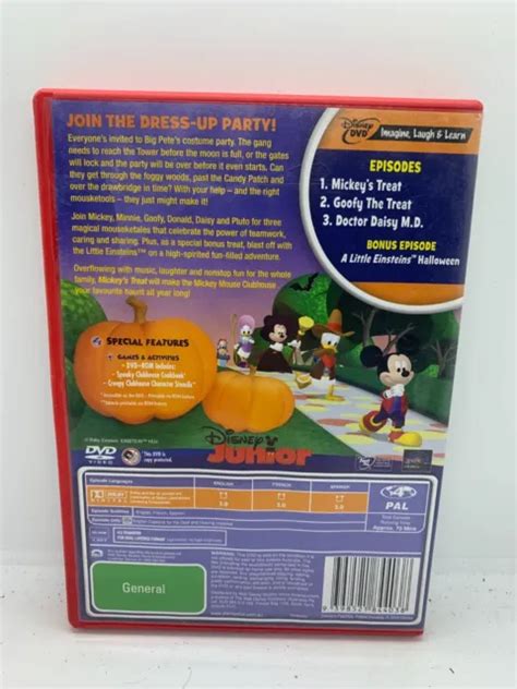 Mickey Mouse Clubhouse Mickeys Treat Magical Fun Dvd Eur 506