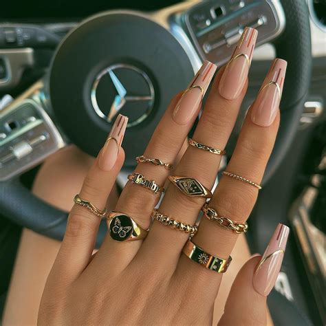 Anastasia Signet Ring In 2022 Nails Inspiration Long Acrylic Nails Stylish Nails