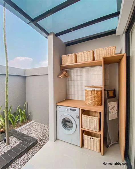 7 Ide Desain Ruang Laundry Kecil Yang Artistik Dan Fungsional