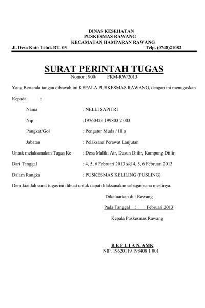 12 Contoh Surat Resmi Untuk Berbagai Jenis Keperluan