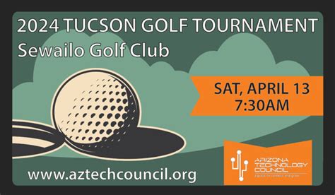 14th Annual Tucson Golf Tournament 2024 - Arizona Technology Council