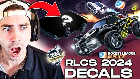 New Rlcs 2024 Esport Decals Are Here Honest Review Rocket League Youtube