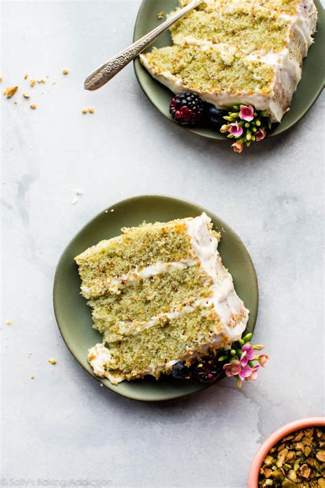 Pistachio Cake Deliciously Moist Sallys Baking Addiction