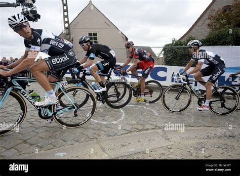 Italian Matteo Trentin Of Team Omega Pharma Quick Step British