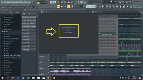 Al Abrir Un Proyecto En El FL Studio 20 El Plugin Serum No Se Reconoce