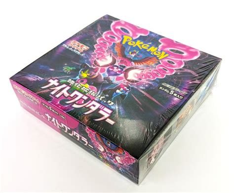 Pokemon Card Game Tcg Scarlet And Violet Booster Box Sv6a Night Wanderer