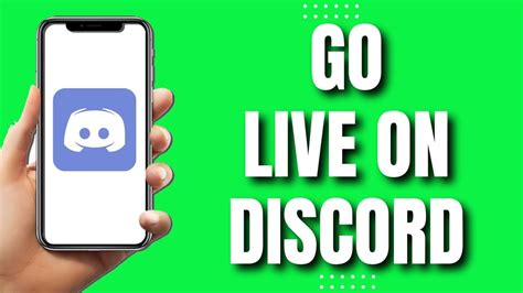 How To Go Live On Discord Mobile EASY YouTube