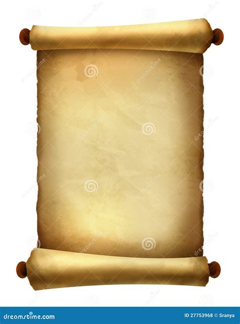 Old Scroll Stock Illustration Illustration Of Scroll 27753968