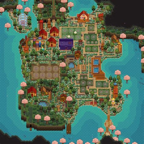 Stardew Valley Farm Design Beach