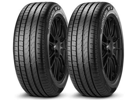 Kit 2 Pneus Para Carro Pirelli Cinturato P7 Aro 17 21550 91v Em