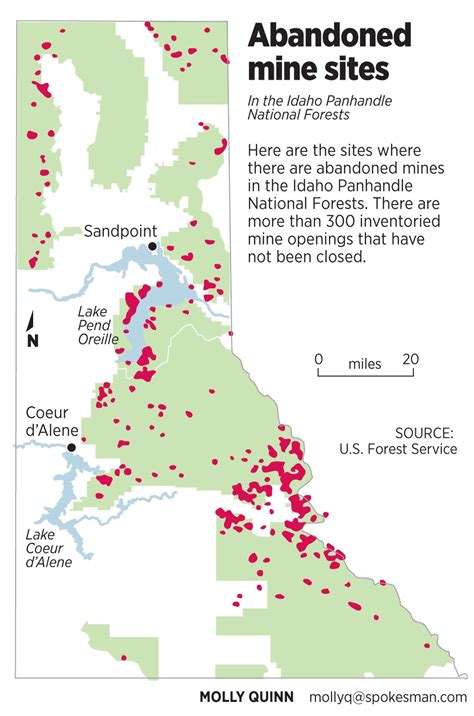 Hidden Pitfalls Closed North Idaho Mines Are Hazardous Relics The