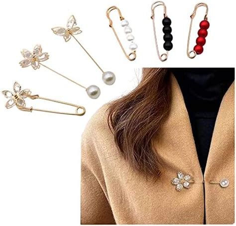 Brooch Pin Neckline Safety Pin Small Brooches For Women Brooch