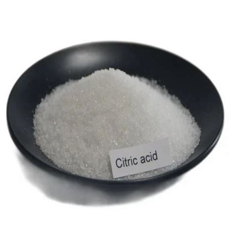 Citric Acid Monohydrate Crystal 56 Degree C Packaging Type Loose At