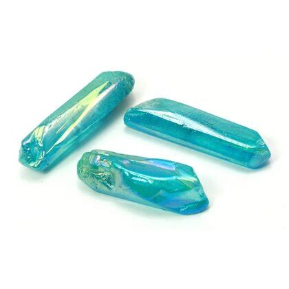 Aqua Aura Quartz Healing Crystal