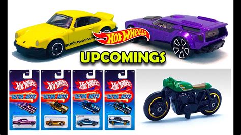 Showcase Hot Wheels 2024 Mainlines Ultra Hots Mix 1 Porsche911 Carrera Honda CB750 Mini