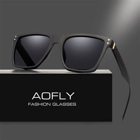 Aofly Men Polarized Sunglasses Vintage Male Sunglasses Fashion Brand Designer Goggles Oculos