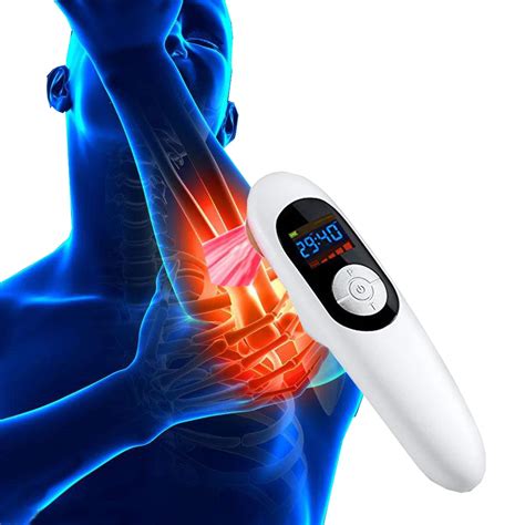 LASPOT Low Lever Laser Therapy Red Cold Laser Acupuncture Physiotherapy Tennis elbow Cure Pain ...