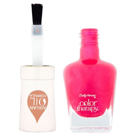 Sally Hansen Color Therapy Nail Polish Rosy Glow Wilko