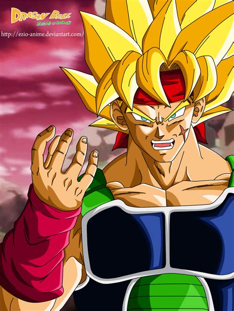 Dragon Ball El Retorno De Los Enemigos Bardock Super Saiyan Legendario Con Color