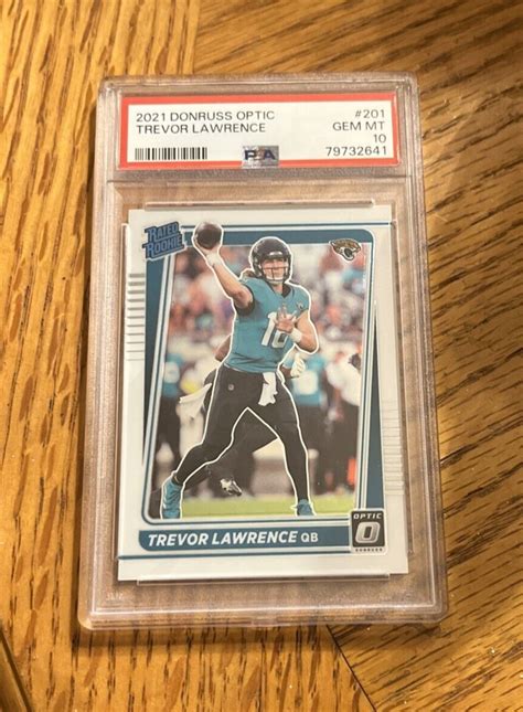 Trevor Lawrence Optic Base Price Guide Sports Card Investor