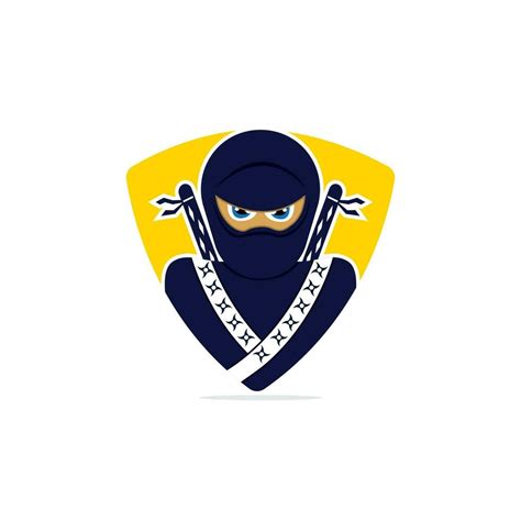 Ninja Vector Logo Design Template 13156150 Vector Art At Vecteezy