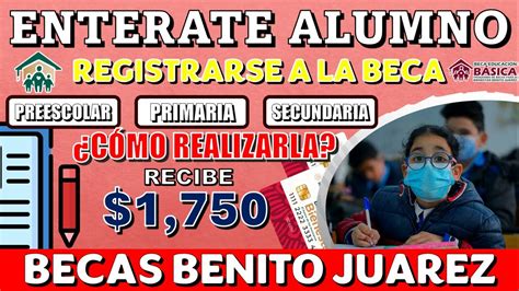 🤔💲¡entÉrate Alumno🤔💲 ¿cÓmo Solicitar La Beca Para Alumnos Del Nivel