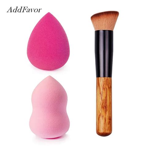 Addfavor Makeup Brush Sponge Set Maquiagem Concealer Foundation Sponge Blush Makeup Brush