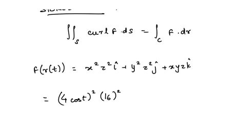 Solved Texts 1 Points Scalcet7 16 8 003 Use Stokes Theorem To Evaluate Curl F Ds F X Y Z