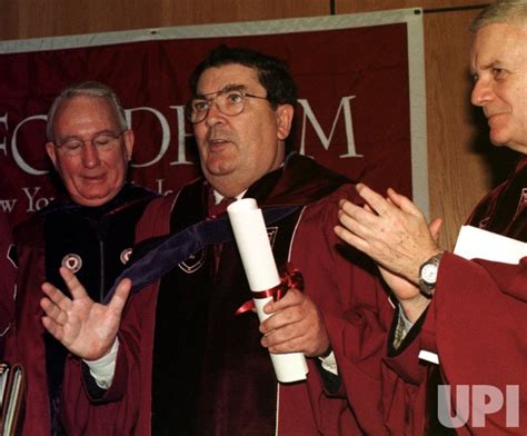 Photo: Nobel Peace Prize winner John Hume from Ireland receives Doctor of Law degree from ...