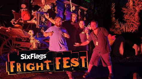 Six Flags Discovery Kingdoms Fright Fest With Friends Got Hit In The