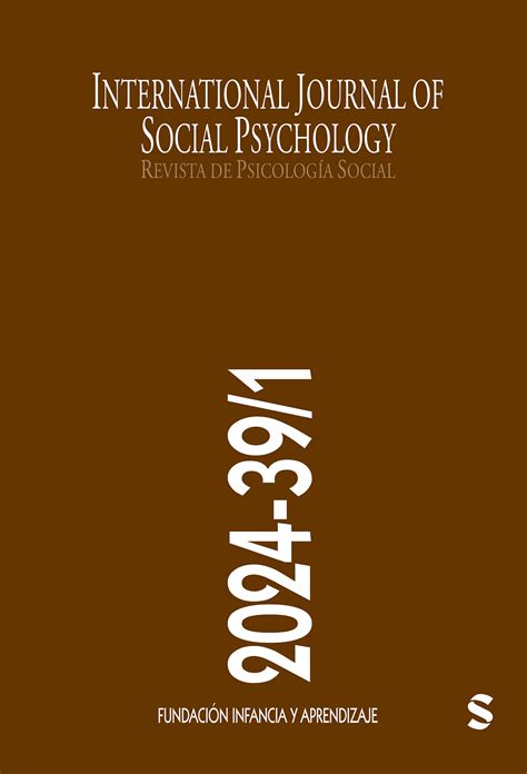 International Journal Of Social Psychology Sage Journals