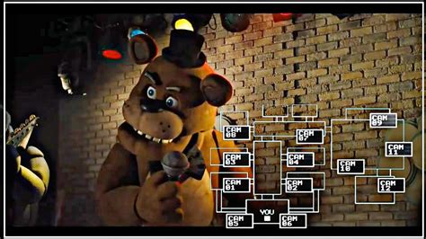 Fnaf 1 Checking The Cameras In Real Life Fnaf Movie The Hug Five