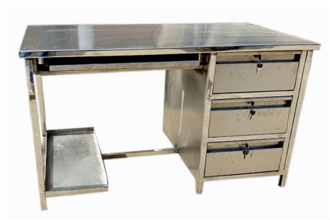 Rb Panchal Stainless Steel Ss Computer Table For Corporate Office Rs