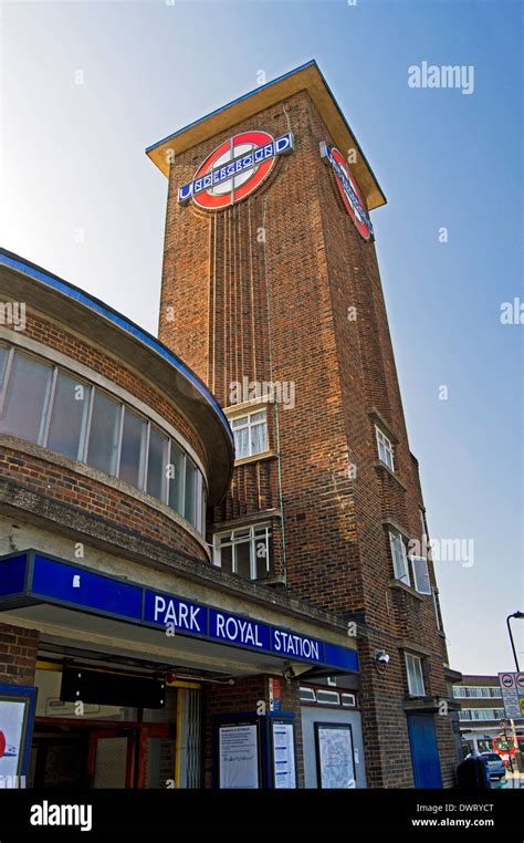 Park Royal Underground Station London Borough Of Ealing London