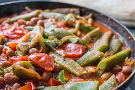 Runner Bean And Tomato Stew All That I M Eating