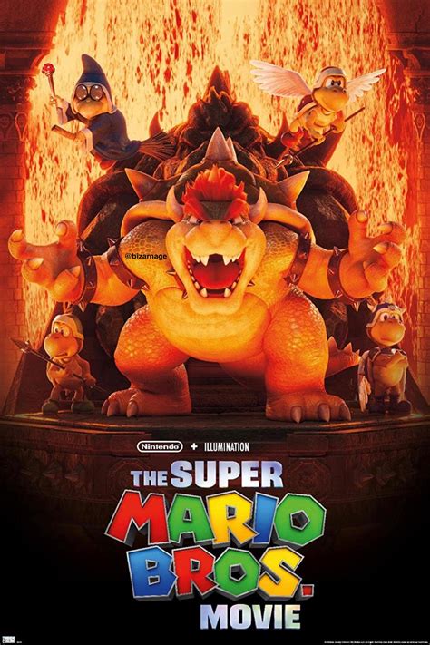 Super Mario Movie Bowser Poster Leaked by TheFuffyMaria456 on DeviantArt