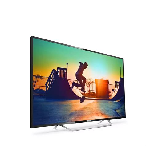 ‎6000 Series دقة 4k، شاشة رفيعة جدًا، Smart Led Tv 65put616256 Philips‎