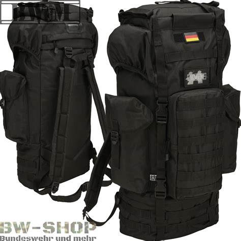 BWuM Bundeswehr Kampfrucksack Molle 65L Patch Flagge