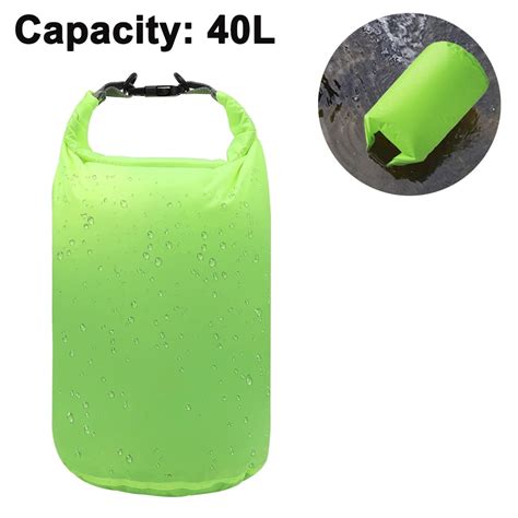 Floating Waterproof Dry Bag 10l20l40l Roll Top Sack Keeps Gear Dry For Kayaking Rafting