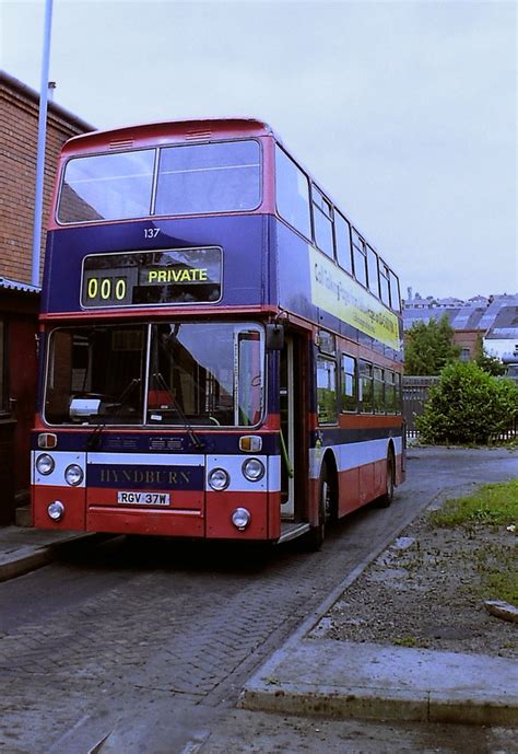 137 Hyndburn Transport Rgv37w Leyland Atlantean An68c1r East Lancs Ex