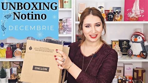 UNBOXING NOTINO Decembrie 2021 Haul Parfumuri Vlog Parfum YouTube