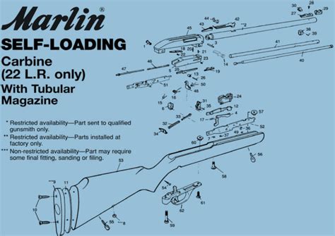 Marlin Model 81 Exploded View