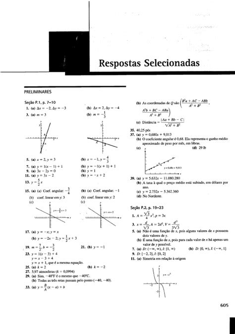 C L Thomas Respostas Tabela Integrais C Lculo I